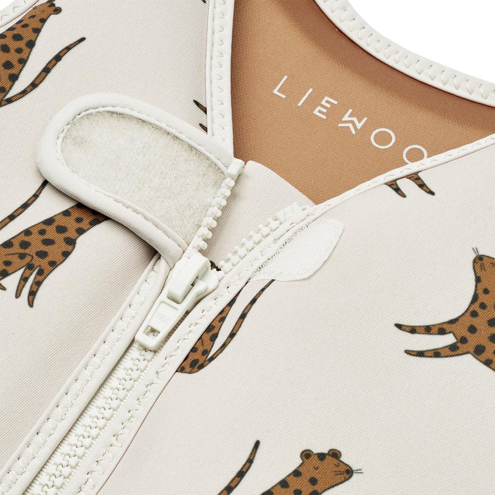 Liewood - Gilet de natation Dove Leopard - Petit Muxu Concept Store