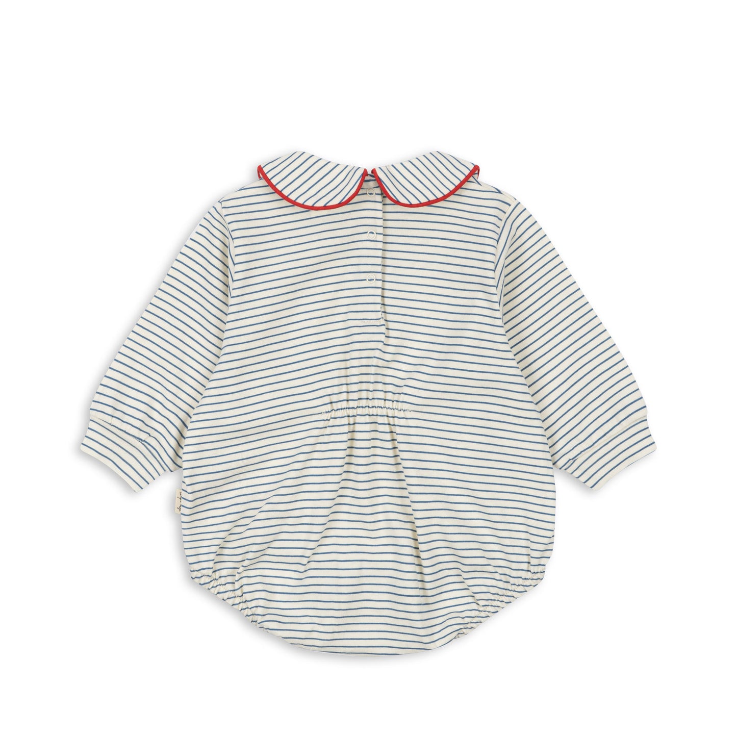 Body unisexe à manches longues, motif marinière, 100% coton