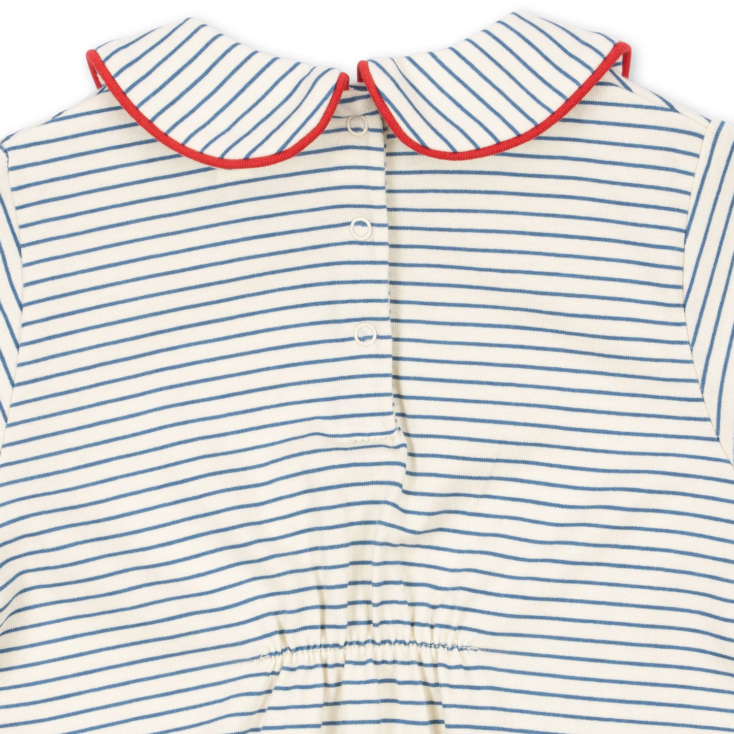 Body unisexe à manches longues, motif marinière, 100% coton