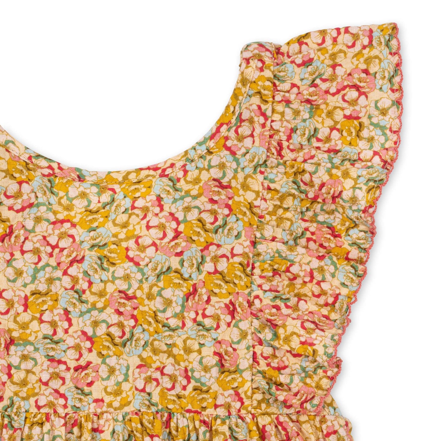 Body sans manches ELin by Konges Slojd. Motifs fleuris type Liberty