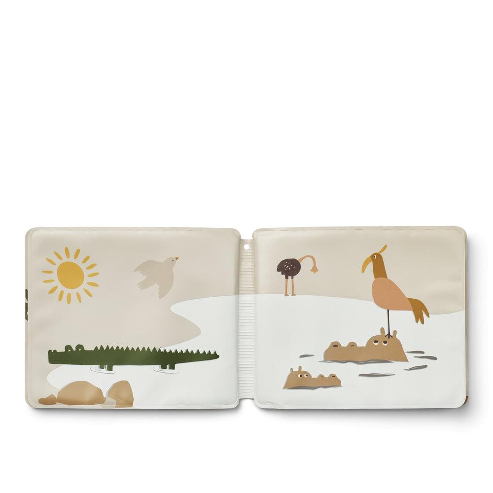 Liewood - Livre d'eau magique Waylon Jungle - Petit Muxu Concept Store