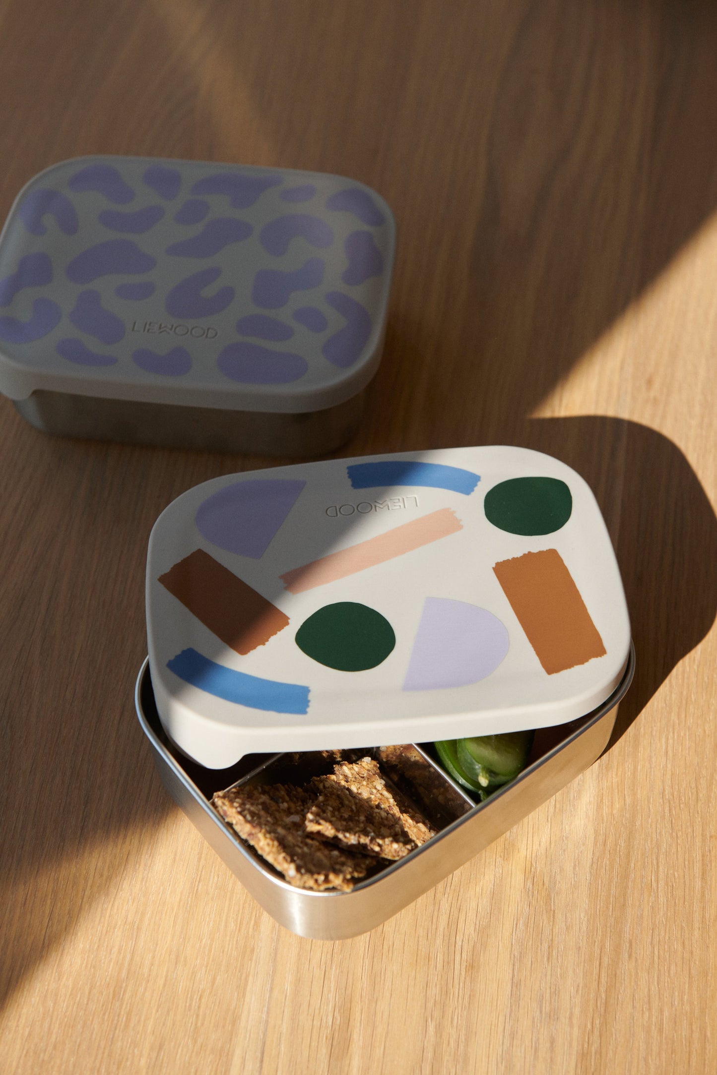 Boîte à Goûter Ronde avec Motifs 3D Arthur Liewood