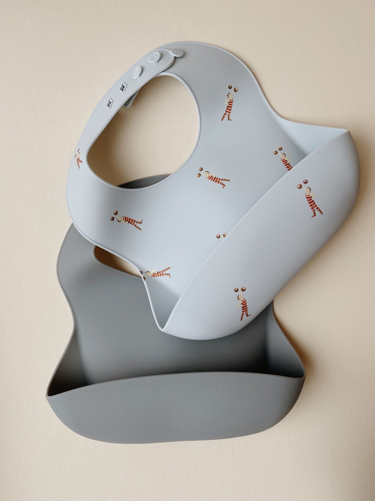 Konges Slojd - Bavoir silicone - lot de 2 - Petit Muxu Concept Store