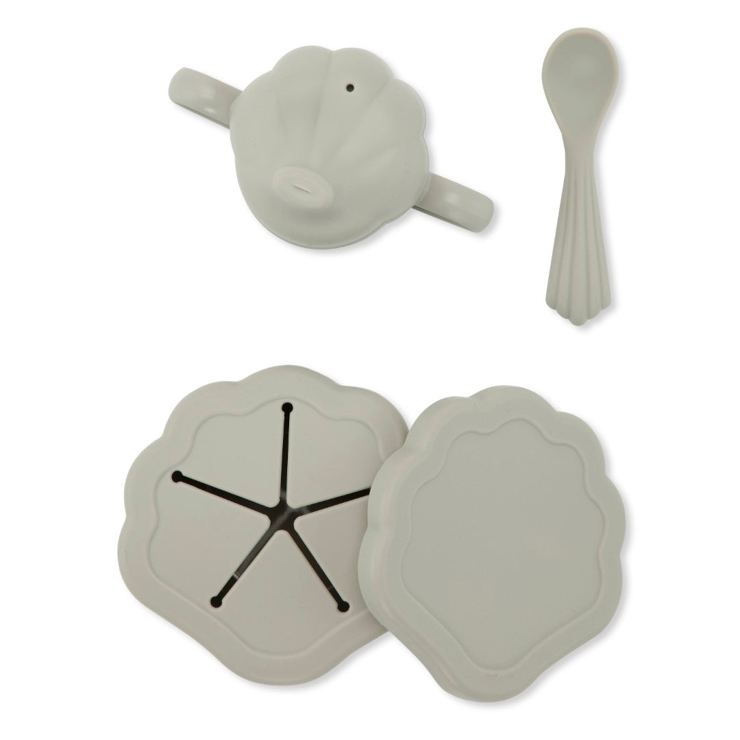Set de vaisselle en silicone Konges Slojd L’eau