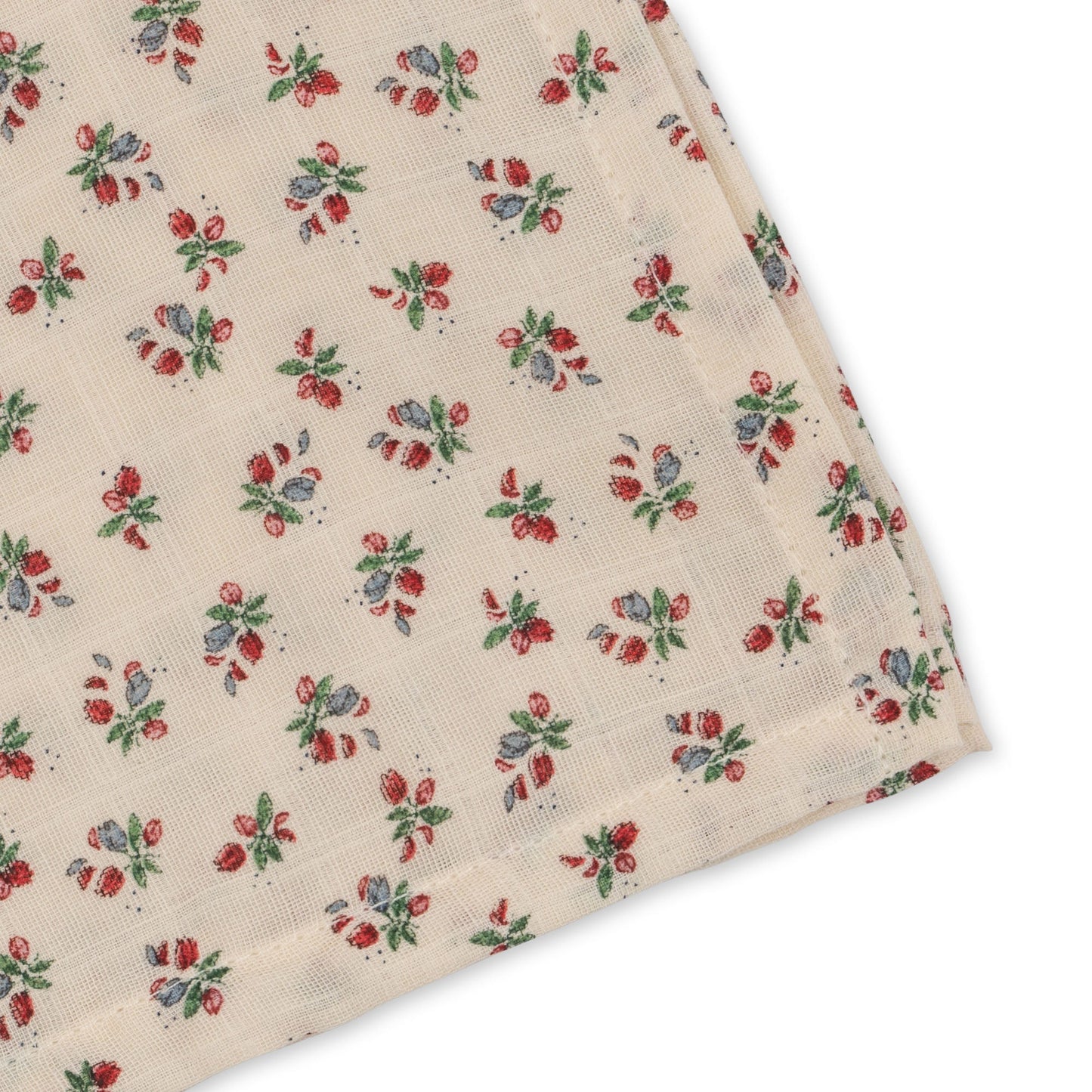 Lot de 3 Langes Konges Slojd Fleur tricolore
