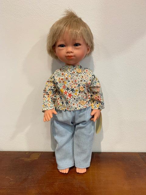 Les Petits Bobos - Poupée garçon 36 cm Louis - Petit Muxu Concept Store