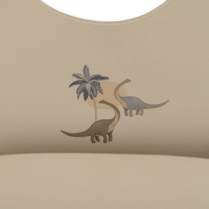 Lot de 2 Bavoirs en Silicone - Motif Dino pour Bébé