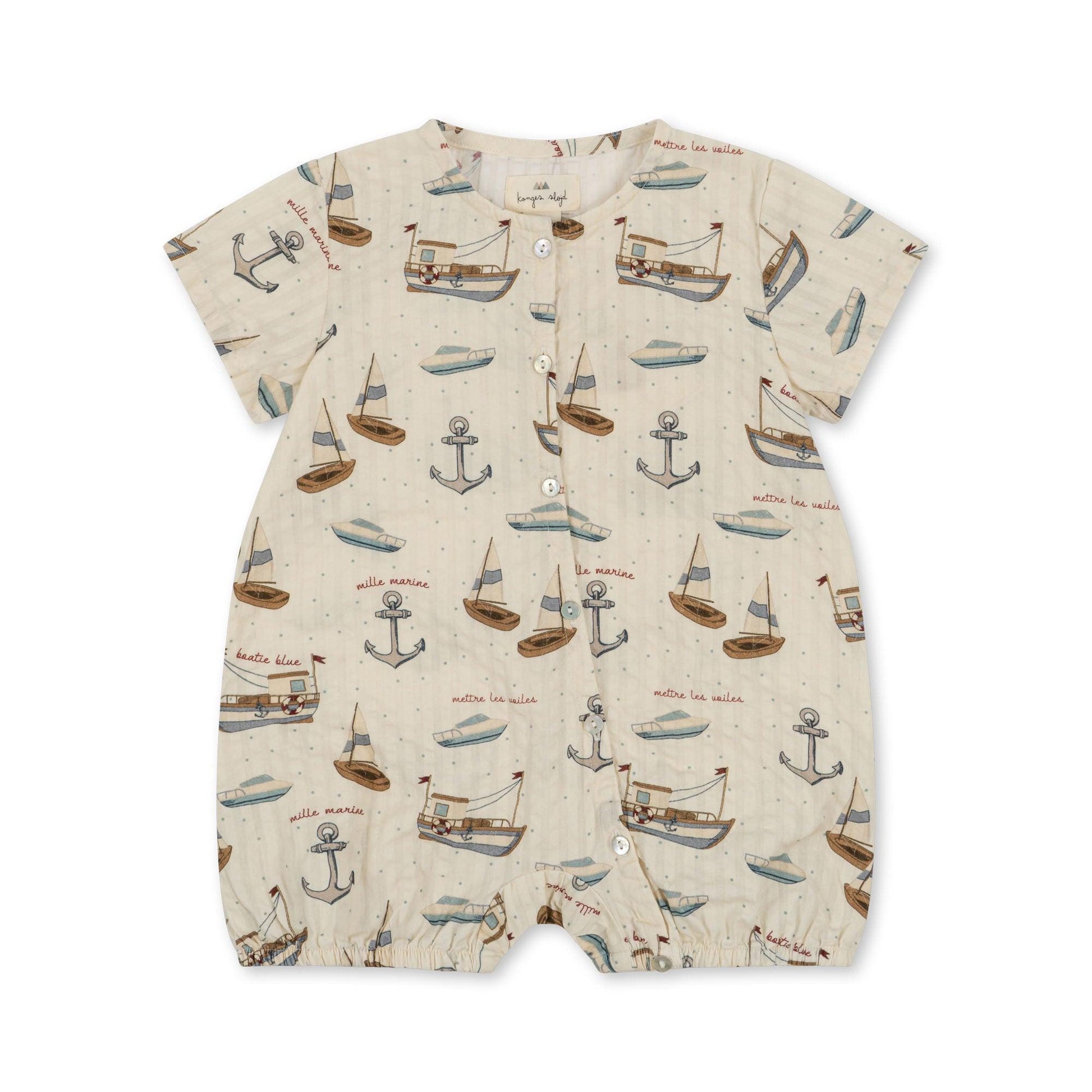 Konges Slojd - Combishort barboteuse ACE - Petit Muxu Concept Store