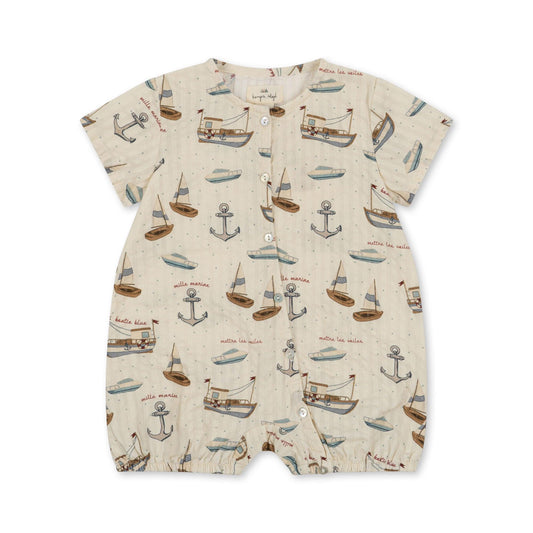 Konges Slojd - Combishort barboteuse ACE - Petit Muxu Concept Store