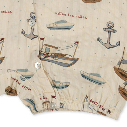 Konges Slojd - Combishort barboteuse ACE - Petit Muxu Concept Store