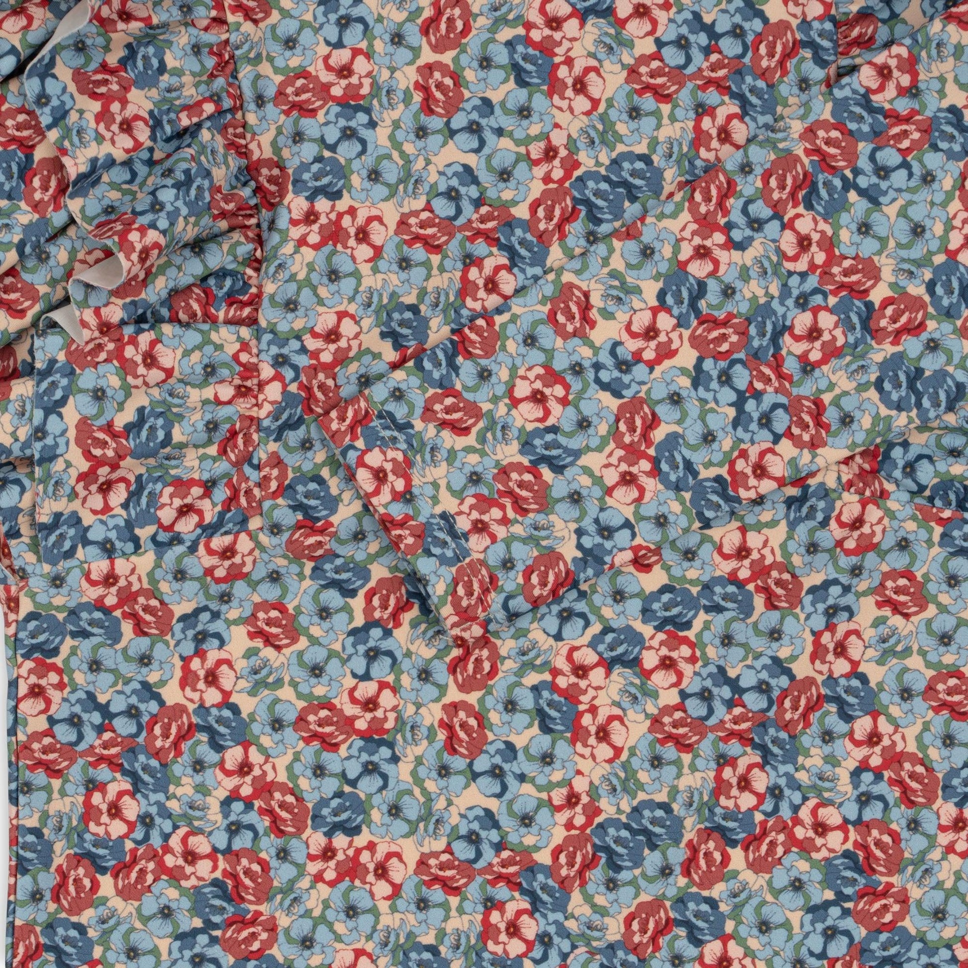 Konges Slojd - Combinaison anti UV à volants Manuca Rosie Blue - Petit Muxu Concept Store