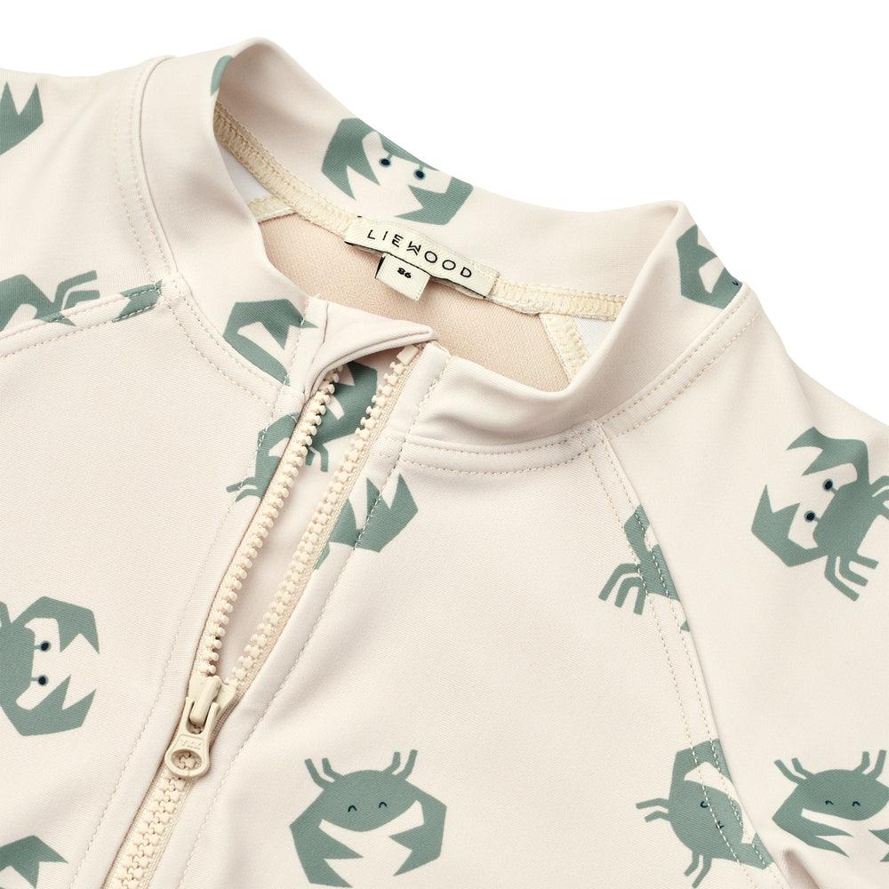 Liewood Combinaison de bain ANTI UV Max Crabe - Petit Muxu Concept Store
