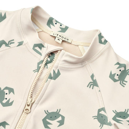 Liewood Combinaison de bain ANTI UV Max Crabe - Petit Muxu Concept Store