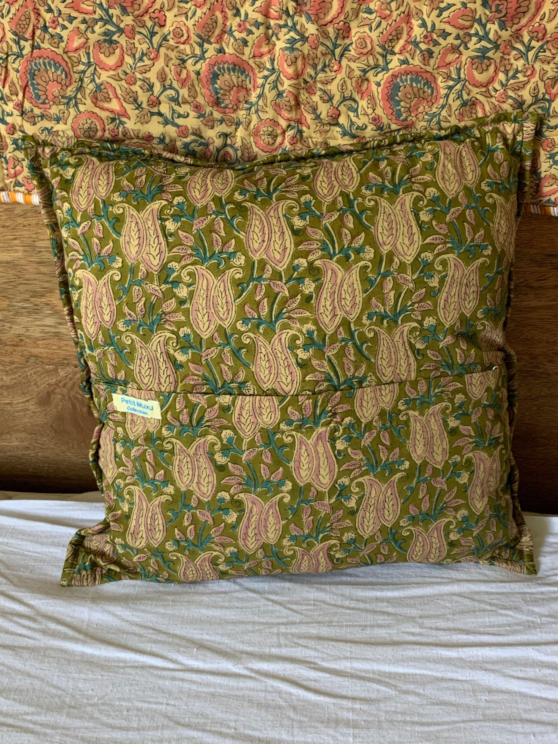 Coussin matelassé Imprimé - Petit Muxu Concept Store