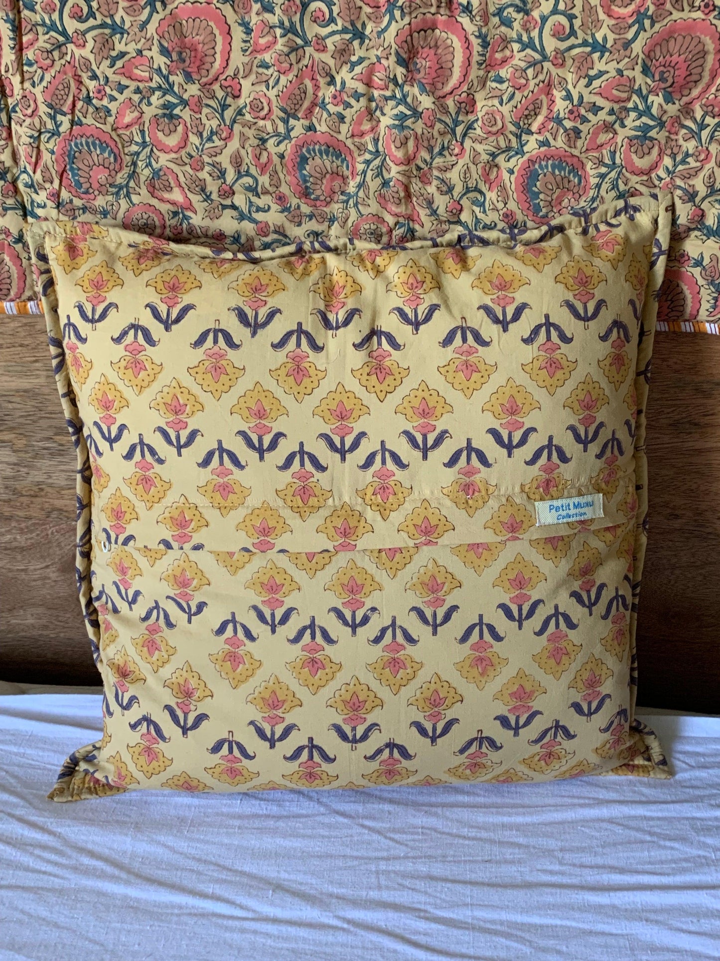 Coussin matelassé Imprimé - Petit Muxu Concept Store