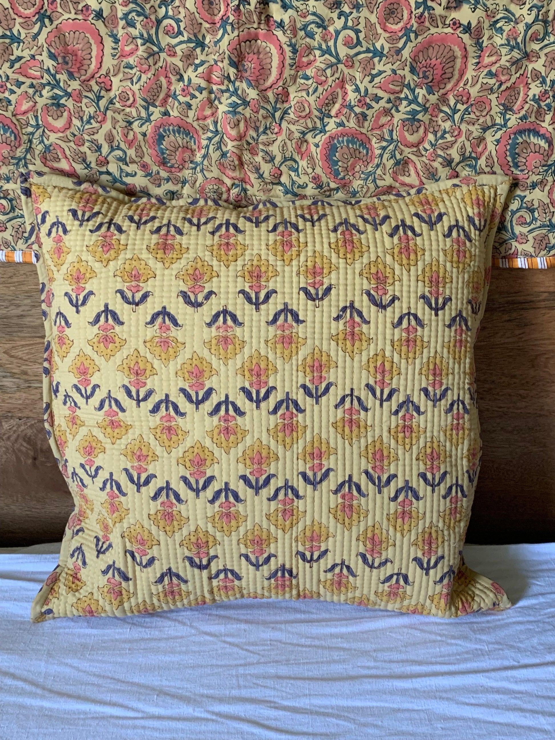 Coussin matelassé Imprimé - Petit Muxu Concept Store