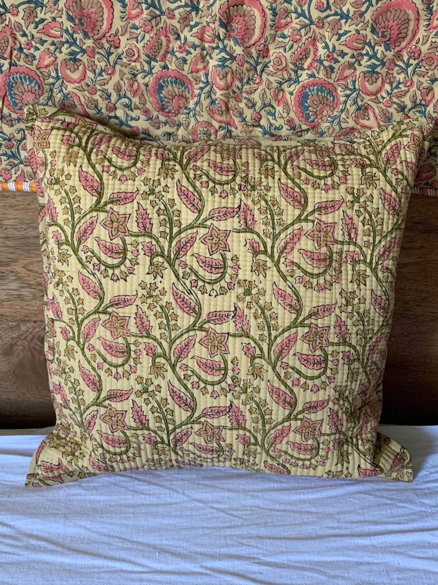 Coussin matelassé Imprimé - Petit Muxu Concept Store