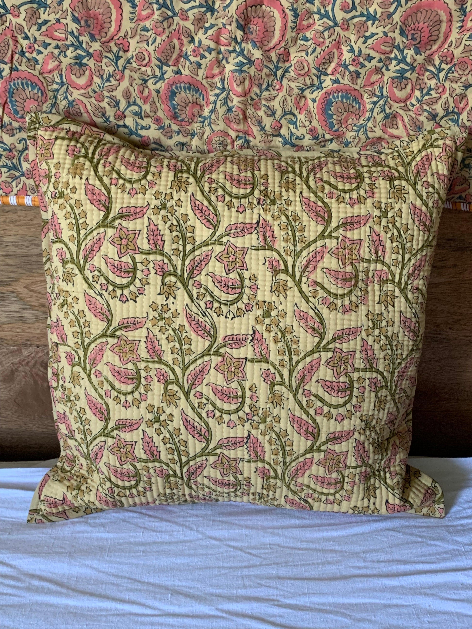 Coussin matelassé Imprimé - Petit Muxu Concept Store