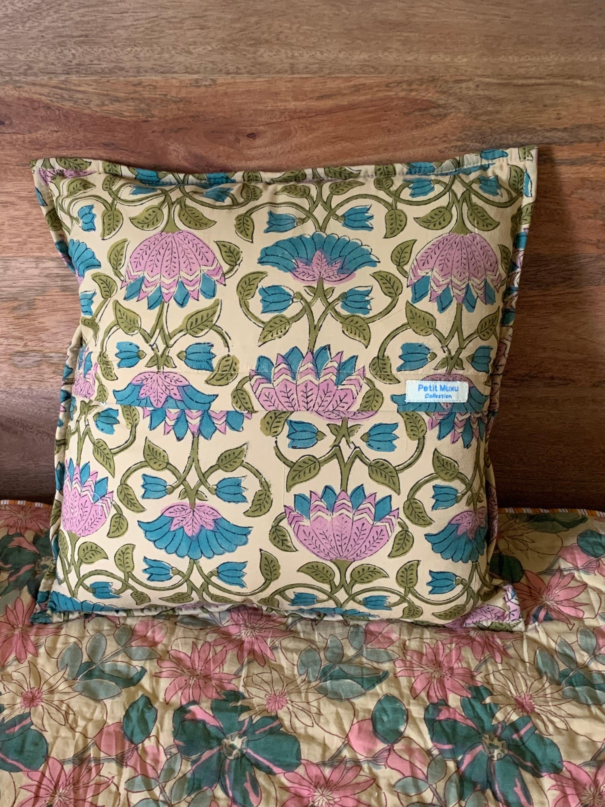 Coussin matelassé Imprimé - Petit Muxu Concept Store