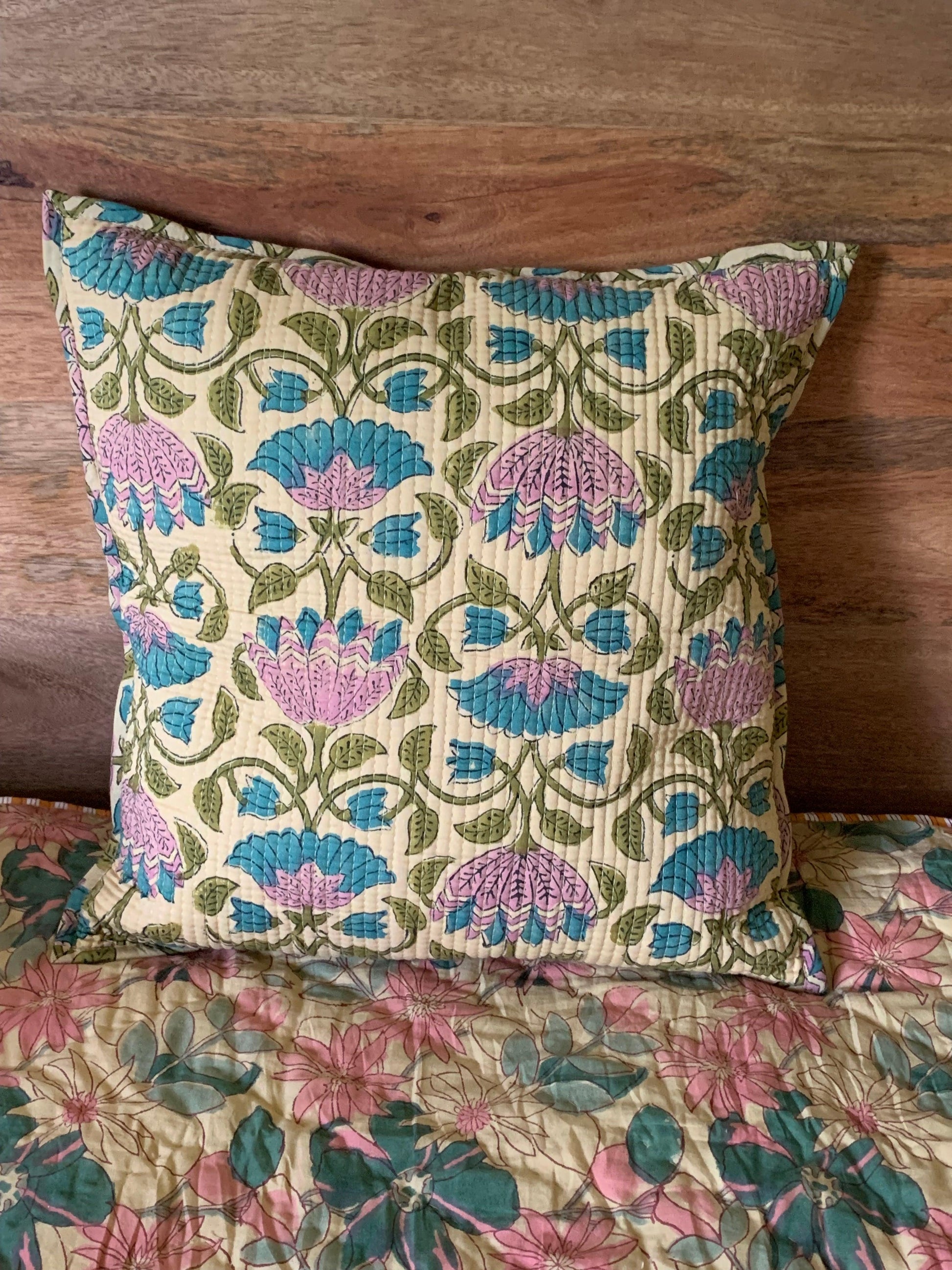 Coussin matelassé Imprimé - Petit Muxu Concept Store