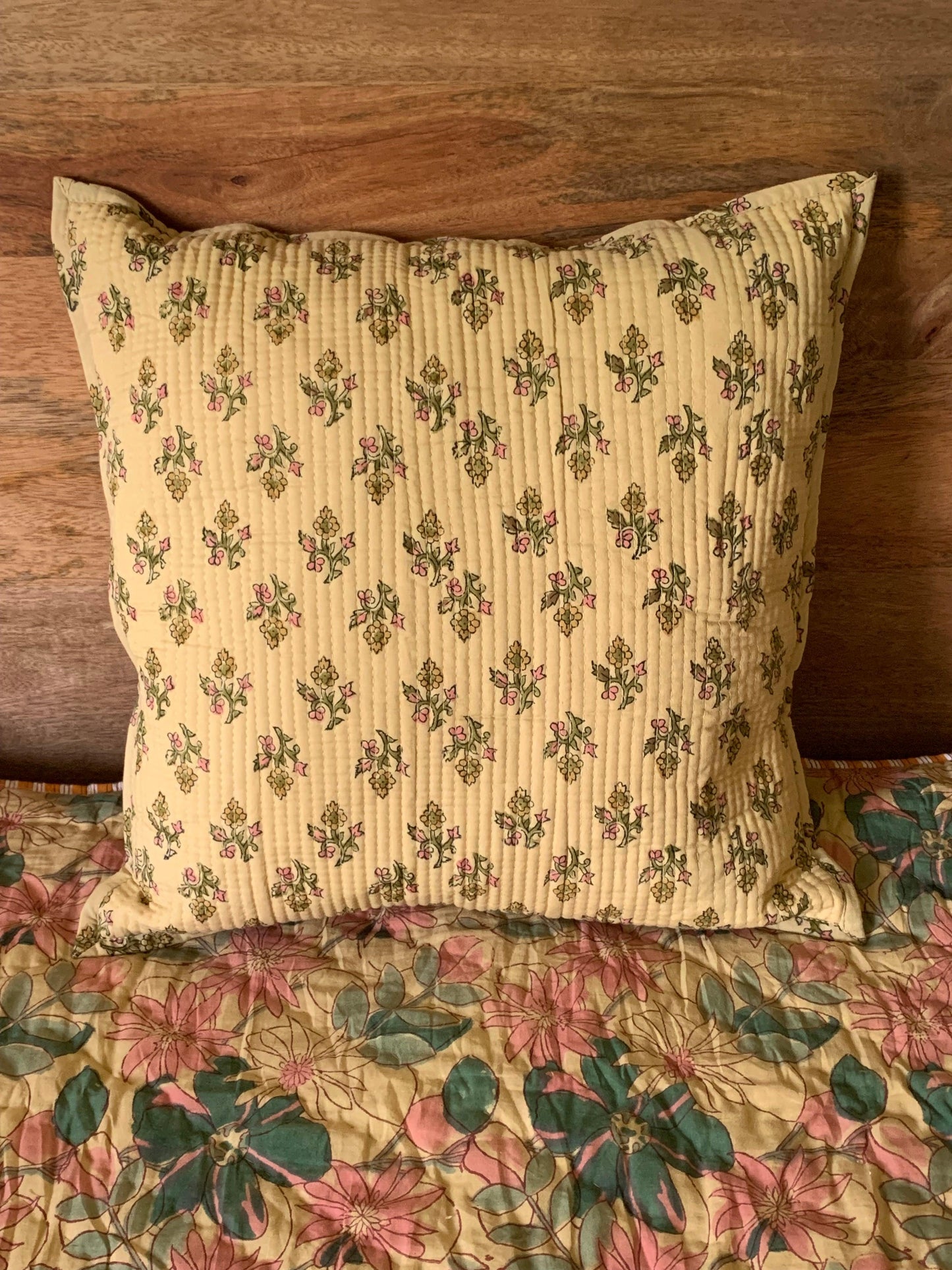 Coussin matelassé Imprimé - Petit Muxu Concept Store