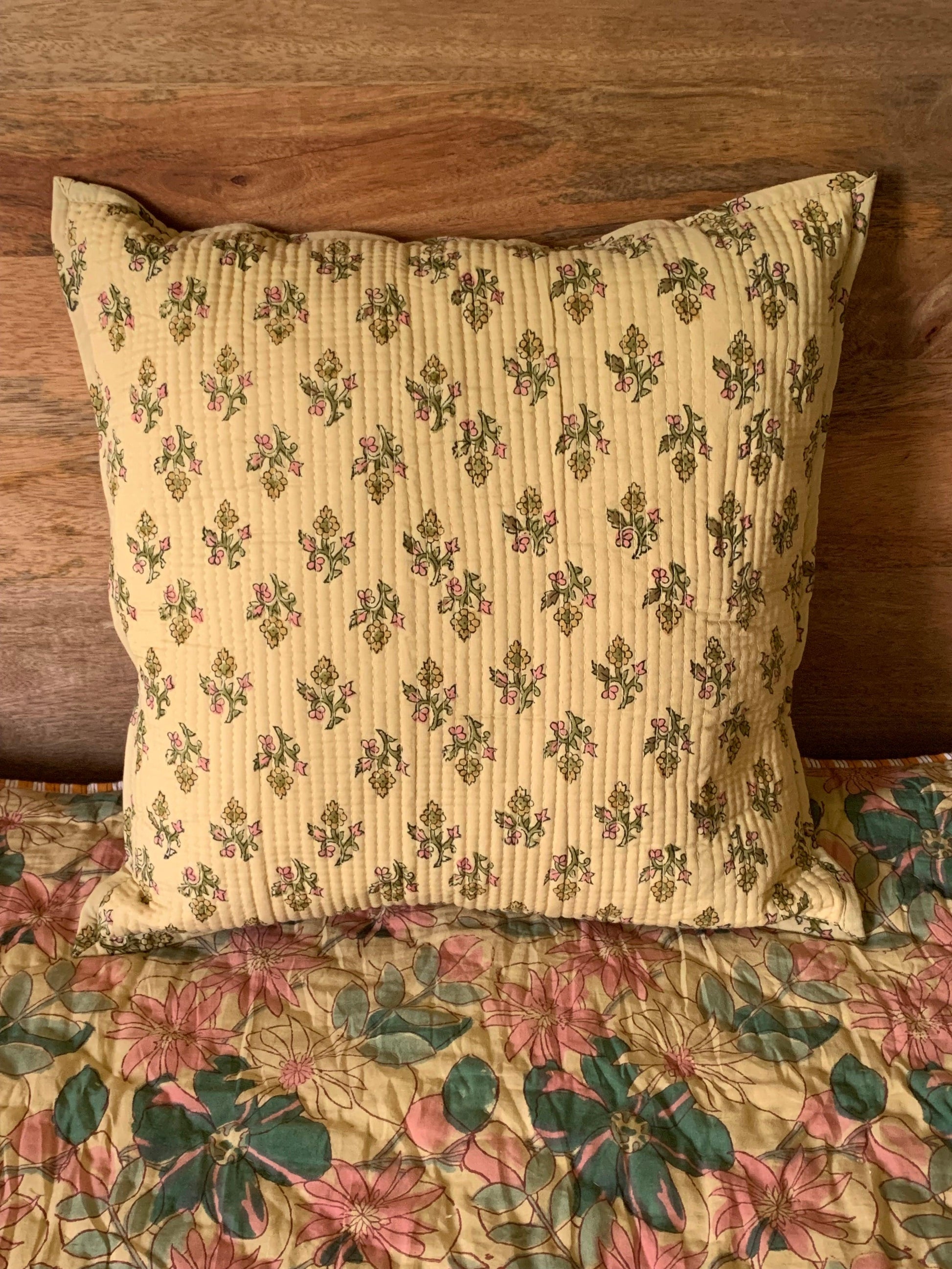 Coussin matelassé Imprimé - Petit Muxu Concept Store