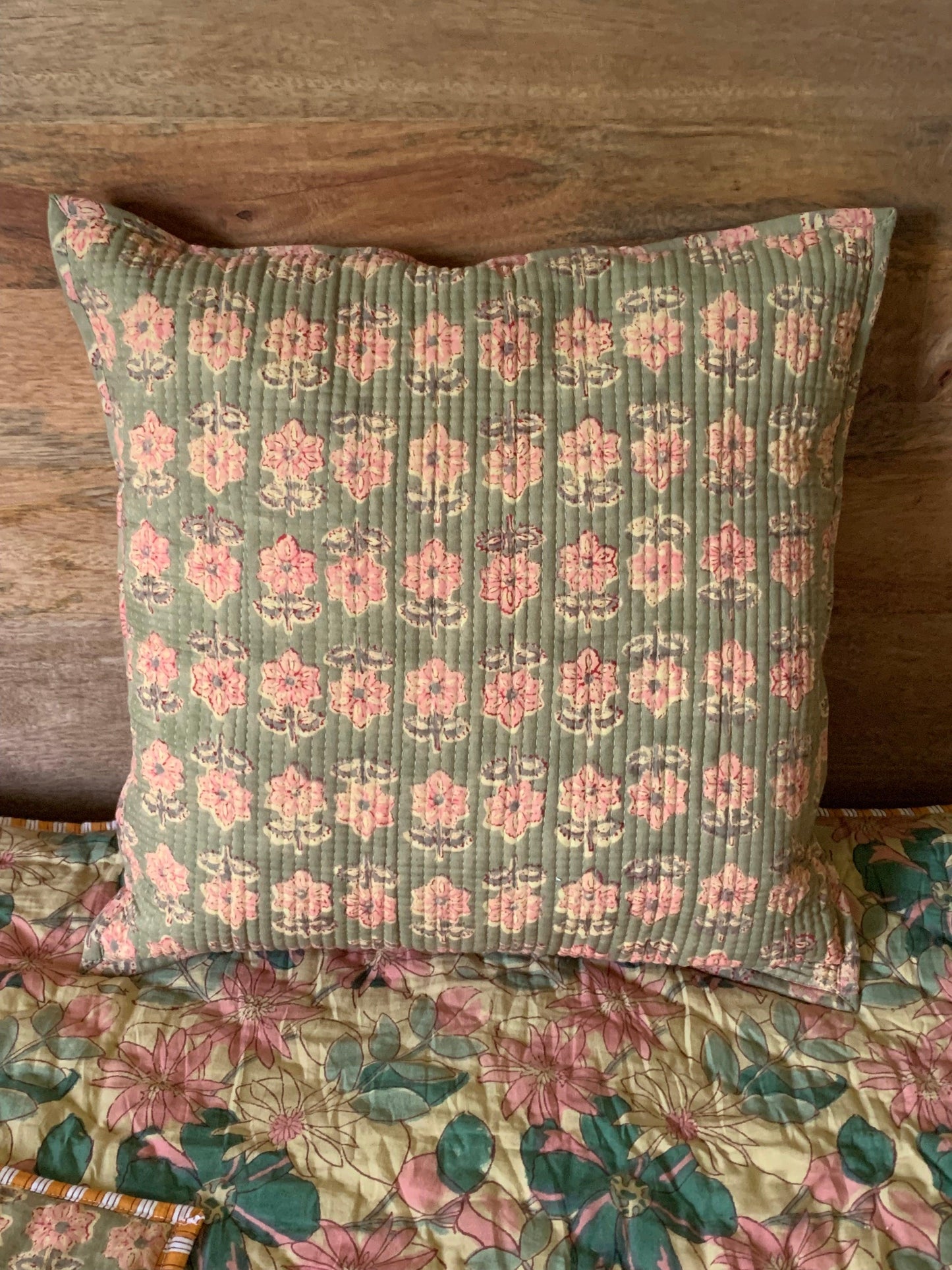 Coussin matelassé Imprimé - Petit Muxu Concept Store