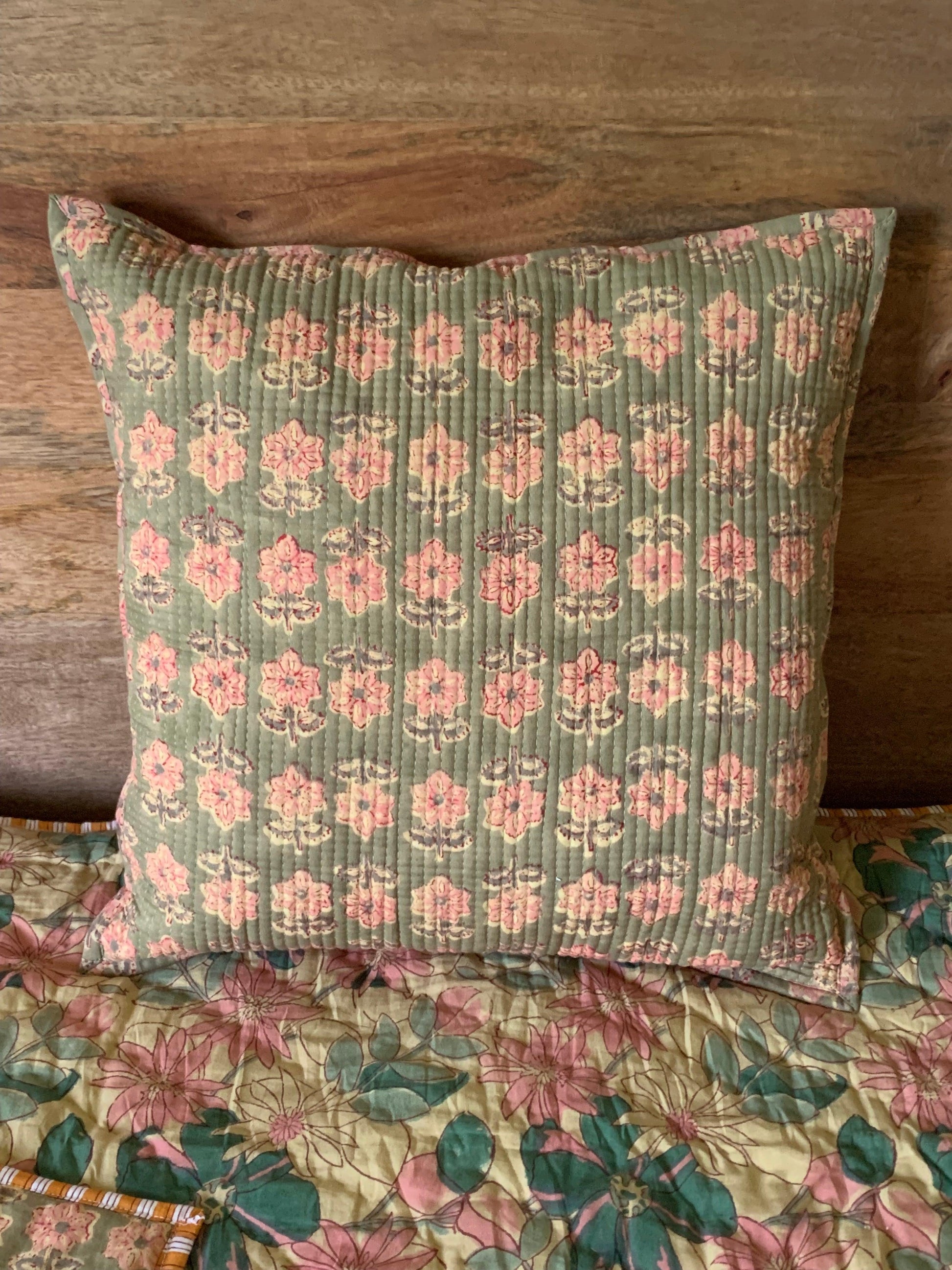 Coussin matelassé Imprimé - Petit Muxu Concept Store