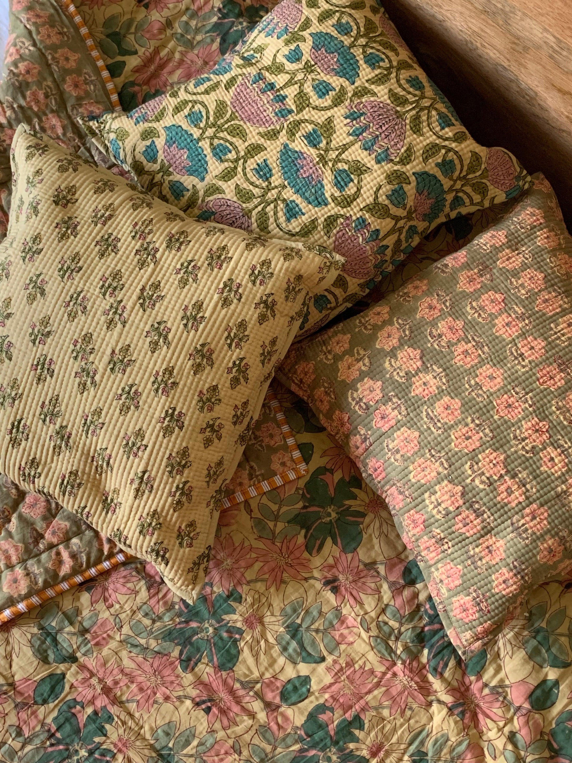 Coussin matelassé Imprimé - Petit Muxu Concept Store