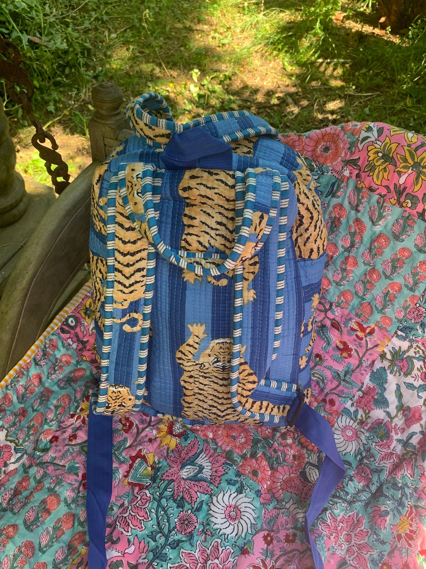 Sac à dos maternelle imprimé tigre