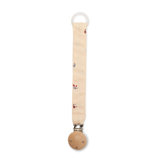 Image d'une attache-tétine en coton bio.